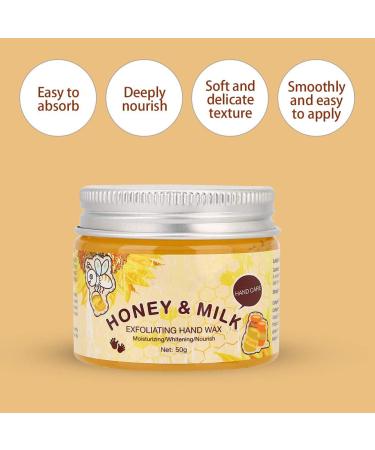 50g Hand Care Mask - Milk Honey Peeling Moisturizing & Whitening - Hydrating Nourishing Body Care - Buy Online on SooperMarket.com