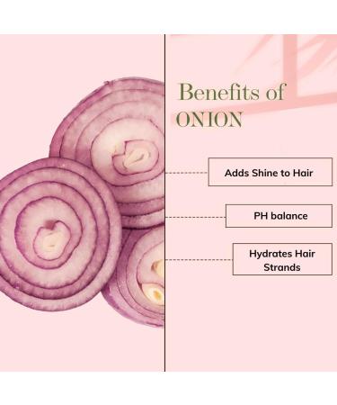 Red Onion Shampoo & Hair Growth Oil Combo for Hair Fall Control - For Men & Women | Enhance Hair Health - Buy Online on SooperMarket.com