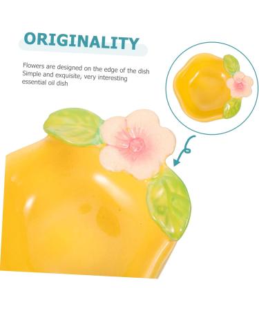 JECOMPRIS Aromatherapy Oil Storage Plates - 2 Pack Ceramic Spices & Cosmetics Diffuser - Buy Online on SooperMarket.com