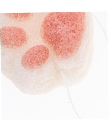 Mikinona 1pc Bath Cotton Body Wash Bath Shower Balls Body Puff Bath Pouf Shower Sponge Exfoliating Body Exfoliating Sponge Sponges Hydrophilic Polyurethane Face Washbasin - Buy Online on SooperMarket.com