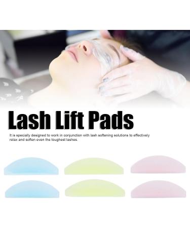 3 Pairs Eyelash Lift Pads Lash Lifting Tool - Reusable Silicone Ultra Thin Suitable for Individuals Beauty Salons with 3 Storage Box - Buy Online on SooperMarket.com
