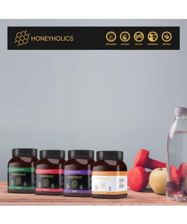 Honeyholics Patagonia Mountain Raw Unpasteurised Honey 100 APF Immune Support - Buy Online on SooperMarket.com