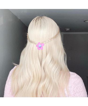Bmobuo 12Pcs Colorful Daisy Flower Hair Clips for Girls & Women - Cute Small Hair Accessories - Buy Online on SooperMarket.com