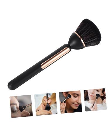 Multi-Function Manicure & Cleaning Brush - Foundation Blending & Nail Remover Tool | Black 14.5x3cm | Perfect for Skincare & Dust Collection - Buy Online on SooperMarket.com