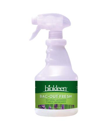 Biokleen Bac-Out Fresh, Fabric Refresher, Eco-Friendly, Non-Toxic, Plant-Based, No Artificial Fragrance, Colors or Preservatives, Lavender, 16 Ounces (Pack of 6)