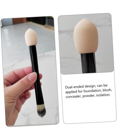 Mikinona Double-ended Makeup Brush Plastic Miss Non Latex Liquid Foundation Brush - Buy Online on SooperMarket.com