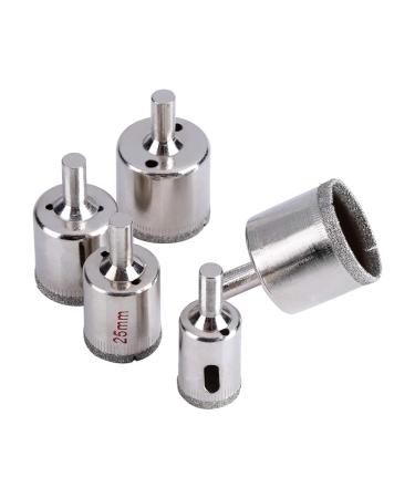 Drill Bits 5Pcs Set Pro Tool for Marble Glass Granite with 60mm Hole Opener - PVC and Marble Saw Sets at Your Service - Buy Online on SooperMarket.com