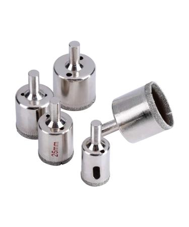 Drill Bits 5Pcs Set Pro Tool for Marble Glass Granite with 60mm Hole Opener - PVC and Marble Saw Sets at Your Service