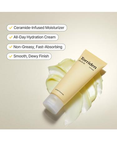 TORRIDEN SOLID-IN Ceramide Cream 2.4 fl oz | Vegan Fragrance-Free Moisturizer for Healthy Skin Barrier | Nourishing Korean Skin Care | Cruelty-Free & Alcohol-Free - Buy Online on SooperMarket.com