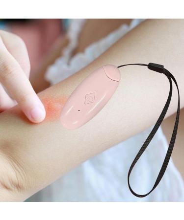 Predolo Sting and Bite Relief Electric Itch Reliever Pen for Kids | Compact Anti-Itch Device for Household, Travel, Camping - Pink - Buy Online on SooperMarket.com