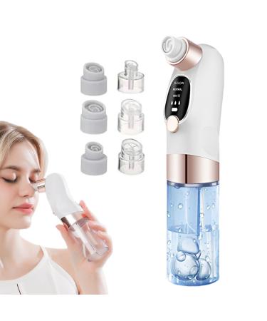 Virtcooy Electric Black Head Remover | Black Head Remover Electric Adjustable Rechargeable Nose Black Head Remover with 6 Suction for Women and Men
