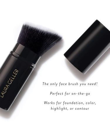LAURA GELLER NEW YORK Baked Blush-n-Bronze 2-in-1 Bronzer Blush Apricot Bronze with Angled Kabuki Brush - Buy Online on SooperMarket.com