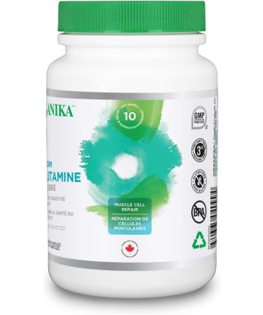 Organika L-Glutamine - Free Form 500mg- Supports Digestive System Health Aids Muscle Cell Repair- 120vcaps - Buy Online on SooperMarket.com
