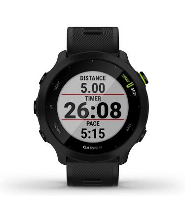 Garmin Forerunner 55 GPS Running Smartwatch  Black - Buy Online on SooperMarket.com