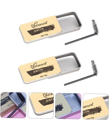 CANIGHT 2 Sets Eyebrow Soap Brow Cream Brow Shaping Eyebrow Styling Cream Woman Brow Soap Gel Texture - Buy Online on SooperMarket.com
