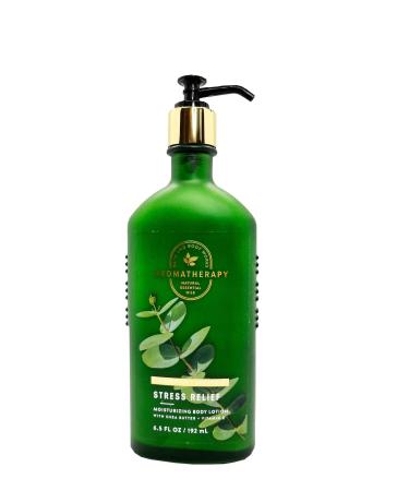 Bath and Body Works Aromatherapy Stress Relief - Eucalyptus-Spearmint Unisex Body Lotion 6.5 oz 6.5 Fl Oz (Pack of 1)