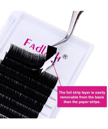 Individual Classic Eyelash Extensions 0.15mm D Curl Mix (8-14mm) - Professional Natural Look - Buy Online on SooperMarket.com