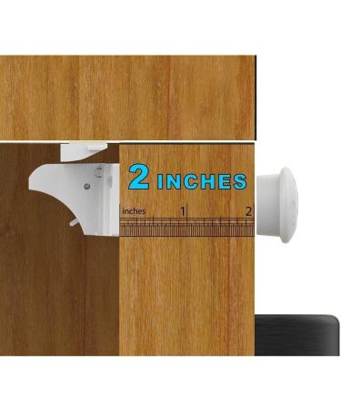 Upgraded Magnetic Cabinet Locks (32Locks and 6 Keys) Baby Proofing Magnetic Safety Locks with strong Adhesive One Minute Fast Easy and No Drill Installation 32locks+6keys - Buy Online on SooperMarket.com