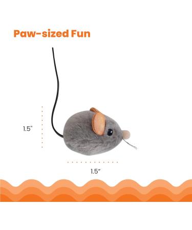 Petstages Squeak Squeak Mouse Plush Catnip Cat Toy - Buy Online on SooperMarket.com