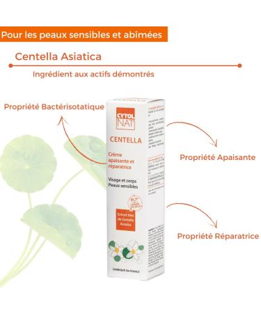 Cytol-Nat Centella Cream - Soothing Skin Relief & Hydration | International Shipping Available - Buy Online on SooperMarket.com