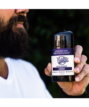 All Natural Aluminum Free Men's Deodorant - Lavender - Long-Lasting & Cruelty-Free - Made in USA - Buy Online on SooperMarket.com