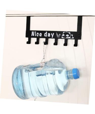 Cabilock 2pcs Metal Clothing Rack Coat Rack Door Hanger Door Hooks Coat Hanger Hanging Door Household 36X18CM As Shown - Buy Online on SooperMarket.com