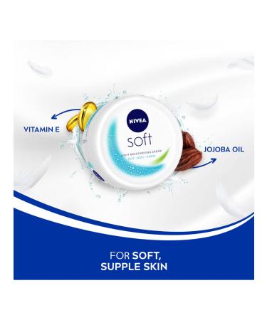 NIVEA Cream 500 ml - Soft Light Moisturiser with Vitamin E | Buy Internationally | Hydrating Skin Care - Buy Online on SooperMarket.com