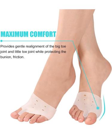 Pad Toe Separator Gel & Bunion Corrector with Metatarsal Pads - Prevent Calluses & Improve Alignment - Buy Online on SooperMarket.com
