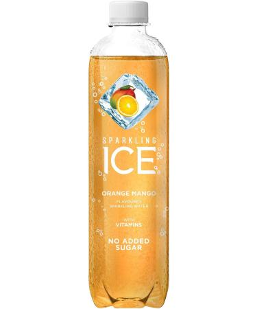 Sparkling Ice Orange Mango Flavored Sparkling Water - 12 Calories - No Added Sugar - Contains Vitamins - 12 x 500ml Bottles - Buy Online on SooperMarket.com