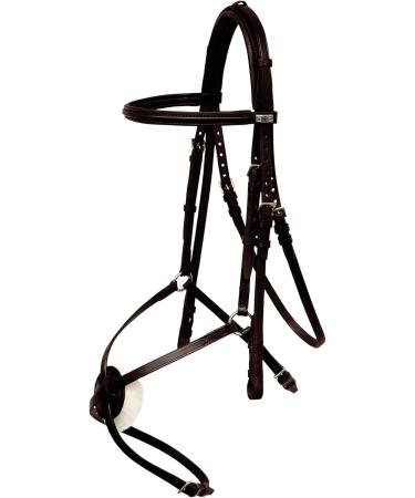 Buy St bben Bridle 2300 Leitrim Ebony - Warmblood with Special French Noseband | International Shipping Available - Buy Online on SooperMarket.com