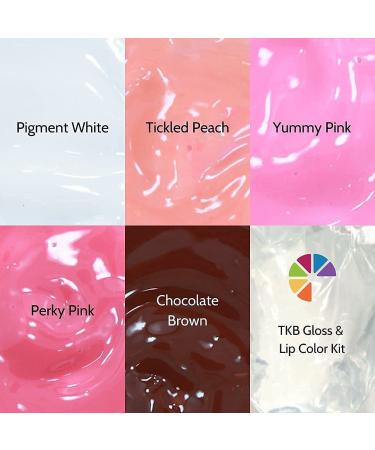 TKB Lip Gloss Base & Lip Color Set - Create Custom Lip Gloss Shades - Buy Online on SooperMarket.com