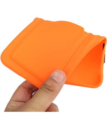 Buy Tivenfezk Nadoli Silicone Case for Samsung Galaxy A23 4G/5G - Ultra Thin Shockproof Wallet TPU Cover with Credit Card Holder - Orange - Buy Online on SooperMarket.com