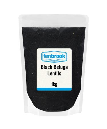 Black Beluga Lentils 1kg by Fenbrook