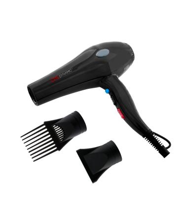 CHI Dynamic Hair Dryer Blow Dryer for Smooth & Voluminous Hair Comb-Attachment & Air Concentrating Nozzle for Faster Styling Low Noise