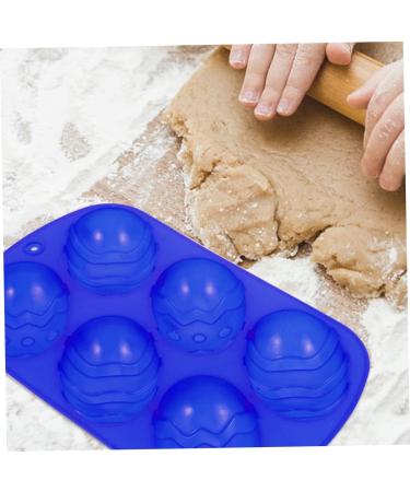 Alipis 2pcs Six Egg Mold Easter Egg Shapes Baking Mold Easter Egg Molds Silicone Egg Candle Mold Silicone Molds Gummy Mold Baking Pan Easter Silicone Mould Silica Gel Cake Chocolate Mold - Buy Online on SooperMarket.com