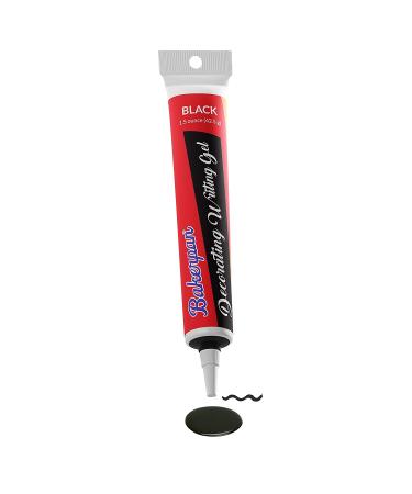 Bakerpan 1.5oz Black Writing Gel Tube for Cake and Cookie Decorating - Buy Online on SooperMarket.com