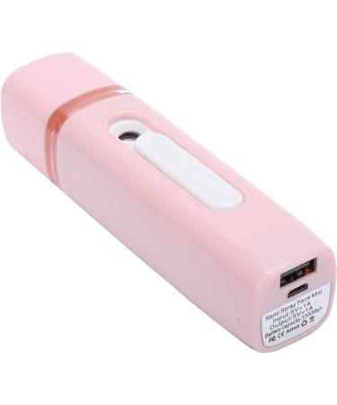 Face Hydration Sprayer USB Nano Mist Sprayer Air Humidifier Portable Handheld Moisturizing Face Sprayer 28mlPink - Buy Online on SooperMarket.com