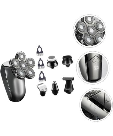 6 Sets Electric Shaver for Men - Waterproof & Rechargeable Travel Razor - Hair Removal Device - Buy Online on SooperMarket.com