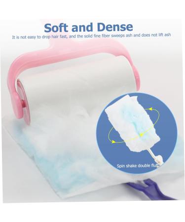 30Pcs Duster Refills with 1 Short Handle Hand Dusters for Cleaning Disposable Cobweb Duster Heads Static Dust Removal Dusting Tools Hand Dusters for Cleaning Furniture Blinds Ceiling Fans - Buy Online on SooperMarket.com