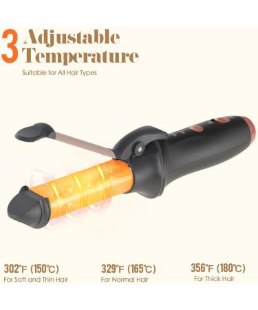 Bestauty Small Cordless Curling Iron 1 Inch - Mini 2 in 1 Hair Curler & Straightener Rechargeable Wireless Travel Tool for Short Hair (Black - Buy Online on SooperMarket.com