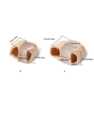 HEIMEABI Toe Spacers Separators with Gel Lining for Bunion Pain Relief - One Size Fits All - Buy Online on SooperMarket.com