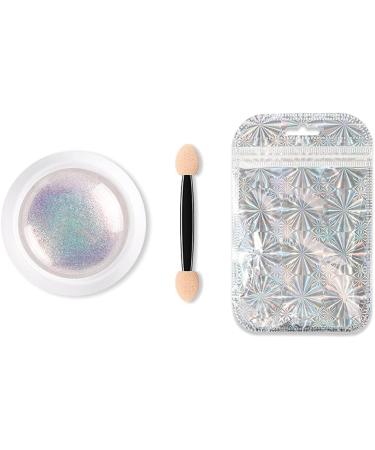 Nail Mirror Powder - Shiny Neon Effect Glitter for Chameleon & Mermaid Nail Art | International Shipping Available - Buy Online on SooperMarket.com
