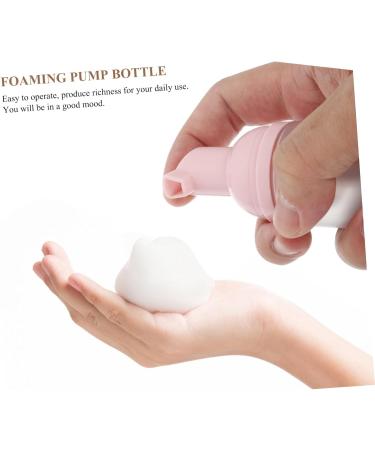 Shop NOLITOY 3pcs Mini Pump Bottles - Perfect for Travel Soap Shampoo & Lotion - Clear Foaming Bottle Set in Miss Pink - Buy Online on SooperMarket.com