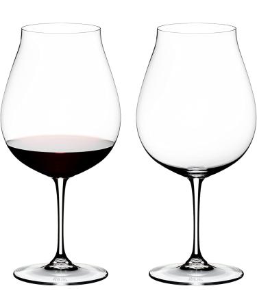 Buy RIEDEL Vinum New World Pinot Noir Glasses - Set of 2 | Premium Wine Glasses for International Shipping - Buy Online on SooperMarket.com