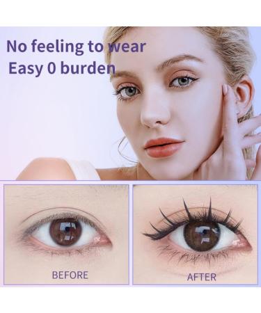 Magnetic Eyelashes - Reusable Co Magnetic Lashes with Applicator | No Glue Needed Natural Look - Buy Online on SooperMarket.com