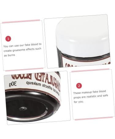 Ipetboom 2pcs Simulated Plasma Cosplay Fake Blood Halloween Makeup Kit Halloween Skin Wax Halloween Fake Blood Fake Blood Props Horror Fake Blood Plasma Edible Syrup Shaping - Buy Online on SooperMarket.com