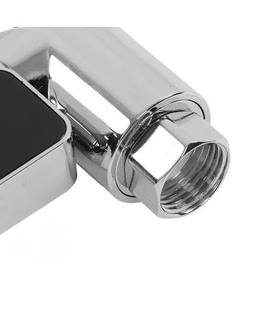 Shower Thermometer G1/2 5-85 C LED Display, Easy Installation - 0.5 C Accuracy, Silver - Buy Online on SooperMarket.com
