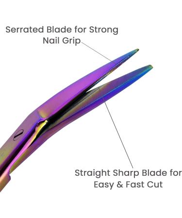 Long Handled Toenail Clippers for Thick Nails 7.5" Angled Tip Long Handled Nail Scissors for Toenails Heavy Duty long handled Toenail Scissors for Thick Nails Podiatry Tools for Elderly Back Pain - Buy Online on SooperMarket.com