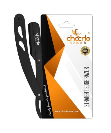 Professional Stainless Steel Straight Razor with 100 Single Edge Blades - Ideal for Barber Shaving, Moustache & Beard Trimming - Buy Online on SooperMarket.com