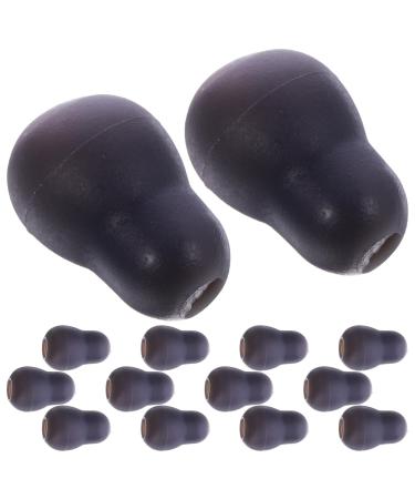 Gatuida 10 Pairs Stethoscopes Ear Tips Silicone Mini Ear Tips Earbuds Replacement Stethoscope Ear Pieces for Stethoscope